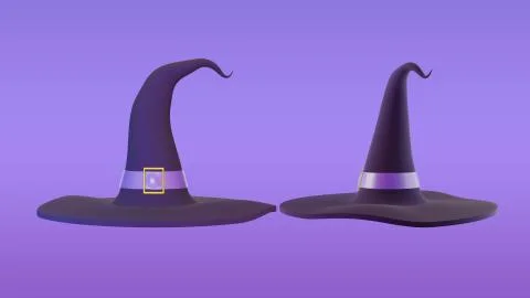 Halloween hat Stock Illustration