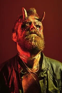 Halloween hell, death, evil, horror concept Foto stock