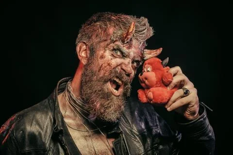Halloween hell, evil, horror concept Foto stock