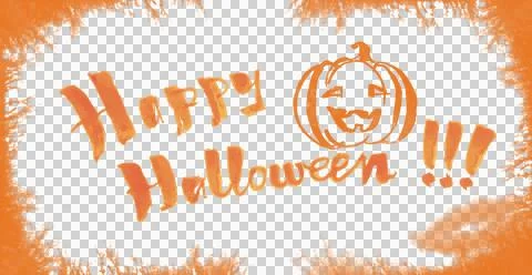 Halloween horizontal banner Stock Illustration