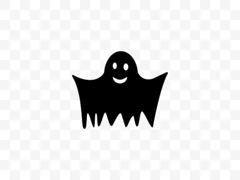 Halloween, horror, ghost icon. Vector illustration, flat design. Stock Illustration