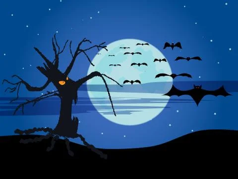 The halloween Stock Illustration