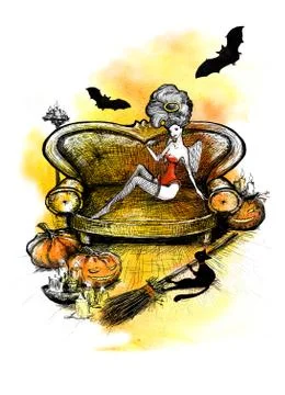 Halloween Stock Illustration