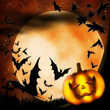 Halloween illustration Stock Illustration