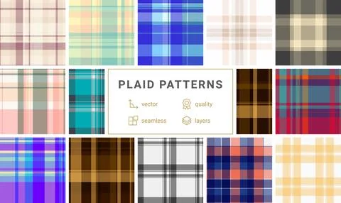 Halloween inspired plaid pack prepared for themed campaigns. Flexible tarta.. Stock Illustration