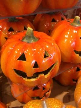 Halloween - jack-o-lantern Stock Photos