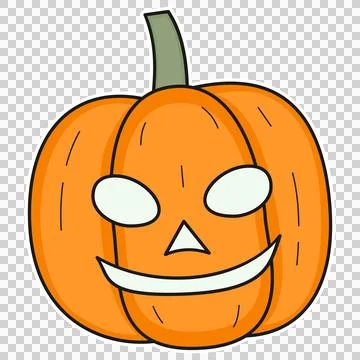 Halloween jack o lantern pumpkin Stock Illustration