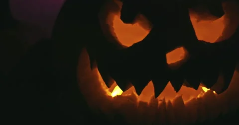 Halloween Jackolantern Stockbeeldmateriaal 43259986