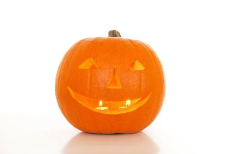 Halloween lantern Stock Photos
