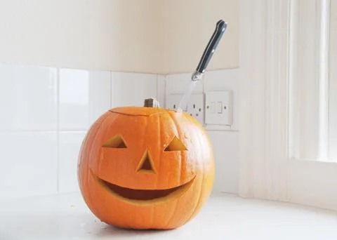 Halloween lantern Stock-Fotos