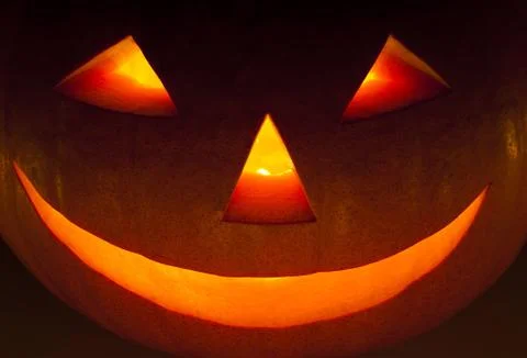 Halloween lantern Stock Photos