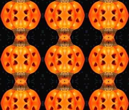 Halloween lanterns Ilustración de archivo