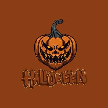 Halloween Logo Stock-Illustration