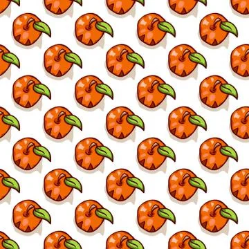 Halloween meal seamless pattern Stock Illustration