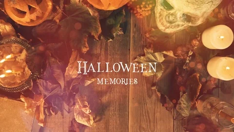 Halloween Memories Modèle After Effects