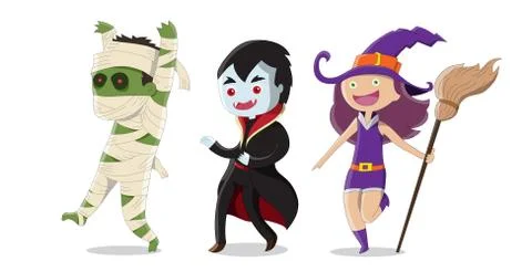 Halloween Monster Stock Illustration