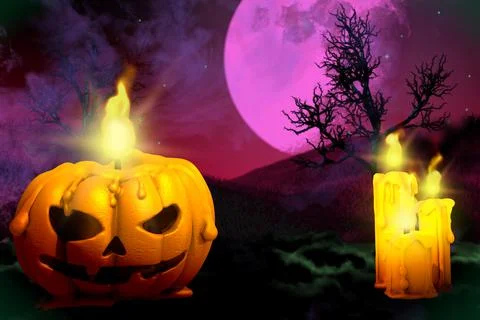 Halloween multi colored cute dark texture イラスト素材