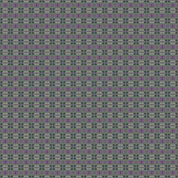 Halloween neon nightmare stroke-based surface pattern with minimal coastal tree Stock Illustration