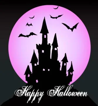 Halloween night Stock Illustration