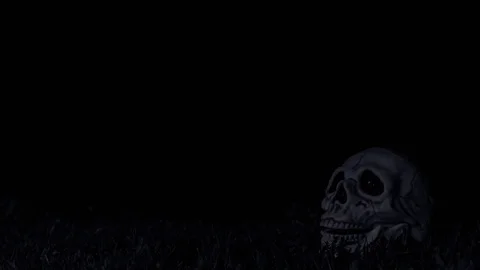 Halloween Night Scene 3 Stock Footage 80271743