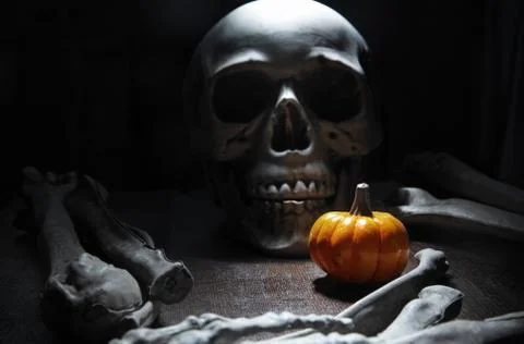 Halloween night time Stock Photos