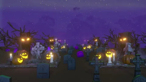 Halloween Nightmare Background Stock-Footage 317902869