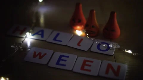 The halloween in october fest Stock Footage 217369525