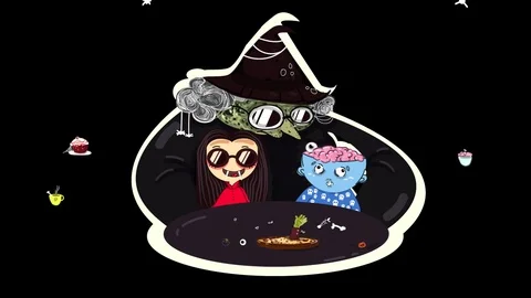 Halloween party Stock Footage 96338868