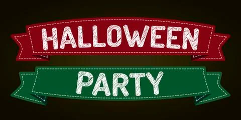 Halloween party Stock Illustration
