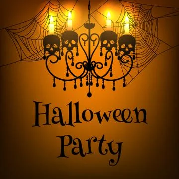 Halloween party Stock Illustration