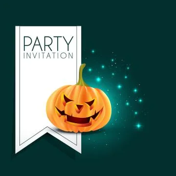 Halloween party Illustrazione stock