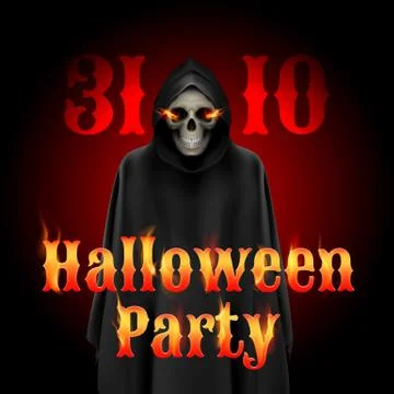 Halloween party Illustrazione stock