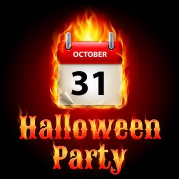 Halloween party Stock Illustration