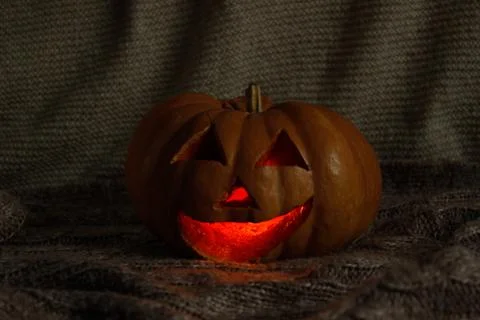 Halloween party. Pumpkin Stock Photos