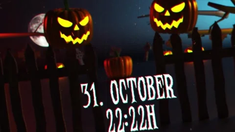 Halloween Party Unveil Stock After Effects