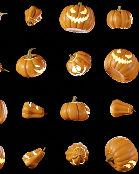 Halloween pattern background	 Video stock 285220698