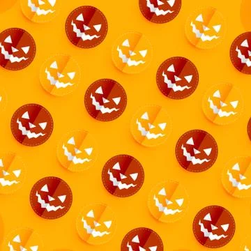 Halloween pattern design Stock Illustration