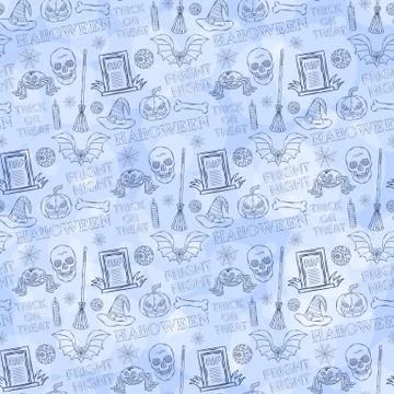 Halloween pattern Stock Illustration