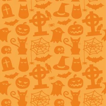 Halloween pattern Stock Illustration