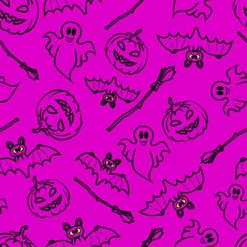 Halloween pattern Stock Illustration