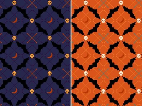 Halloween pattern Stock Illustration