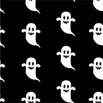 Halloween Pattern Stock Illustration