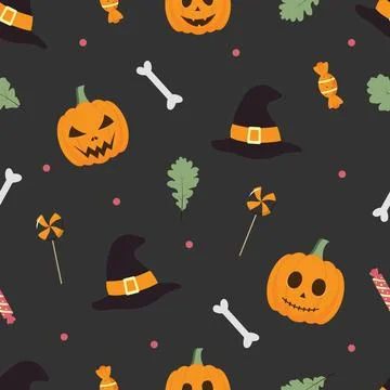 Halloween pattern Stock Illustration