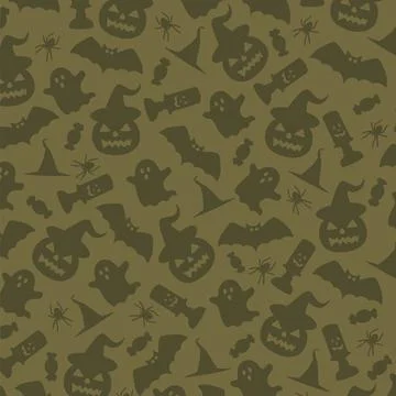 Halloween pattern イラスト素材