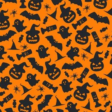 Halloween pattern Stock Illustration