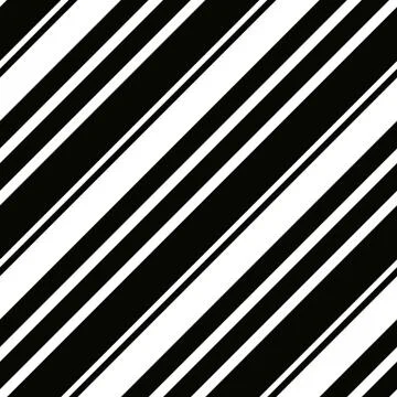Halloween Pattern of repetitive vertical strips of black and white color. Black Stock Illustration
