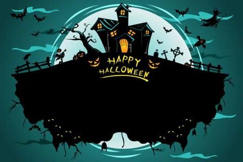 Halloween poster Stock Illustration