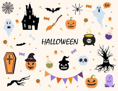 Halloween poster イラスト素材