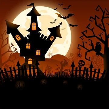 Halloween Poster Stock-Illustration