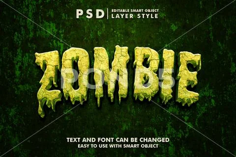 Halloween Psd Text Effect PSD Template